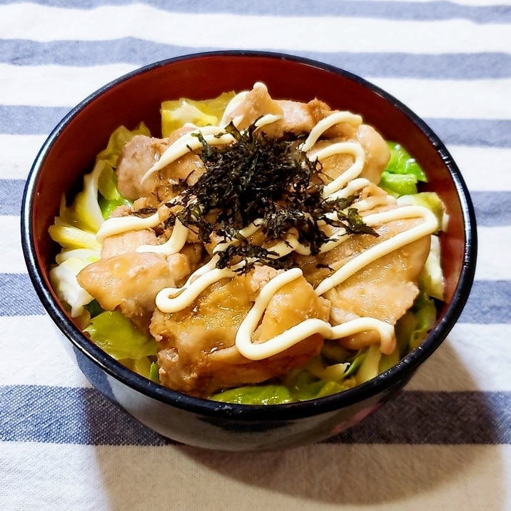 鶏の照り焼き丼